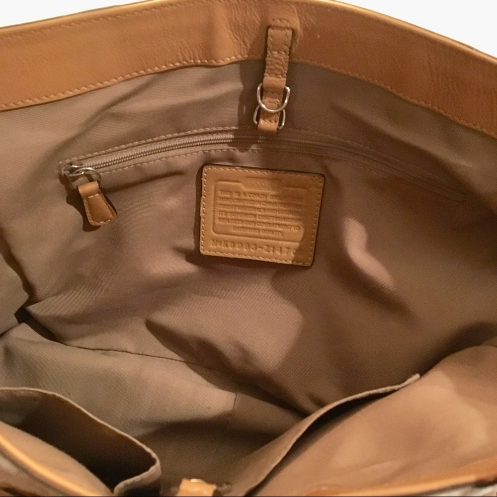 Butterscotch Coach Bag View 3